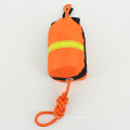 Orange Water Floating Rescue Safety Throw Rope